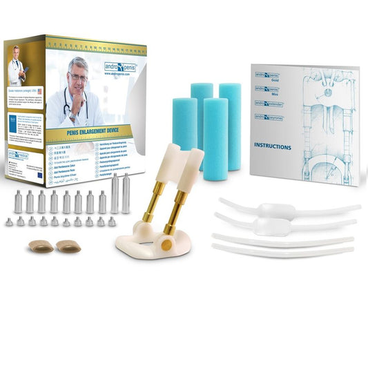 EXTENSOR DE PÉNIS DOURADO