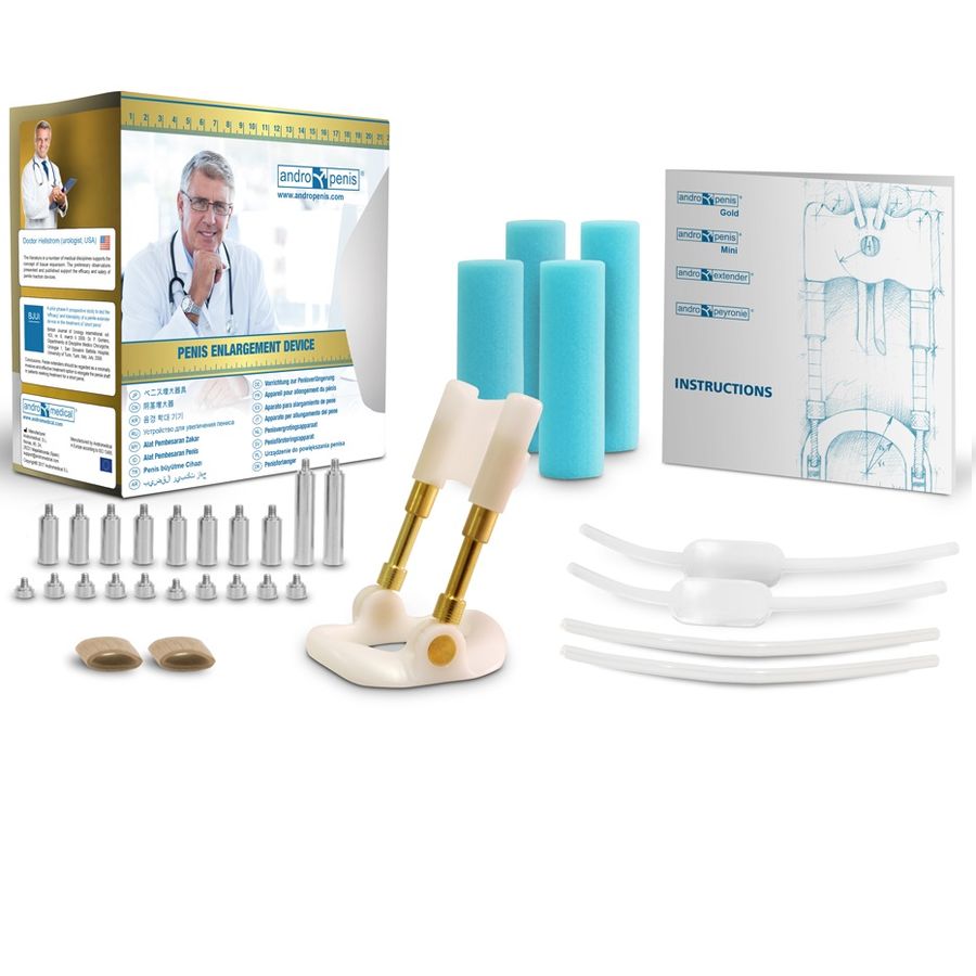 EXTENSOR DE PÉNIS DOURADO
