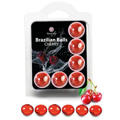 6 BRASILEIRAS BOLAS CEREJAS
