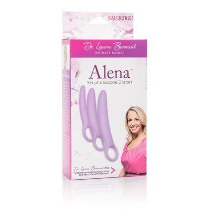DR LAURA BERMAN ALENA CONJUNTO DE 3 DILATADORES DE SILICONE