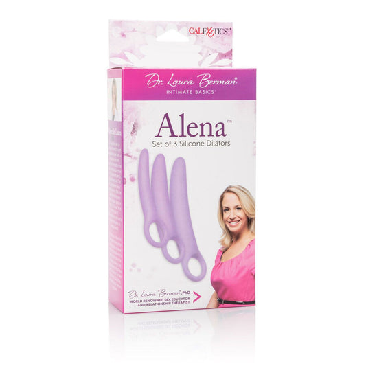 DR LAURA BERMAN ALENA CONJUNTO DE 3 DILATADORES DE SILICONE
