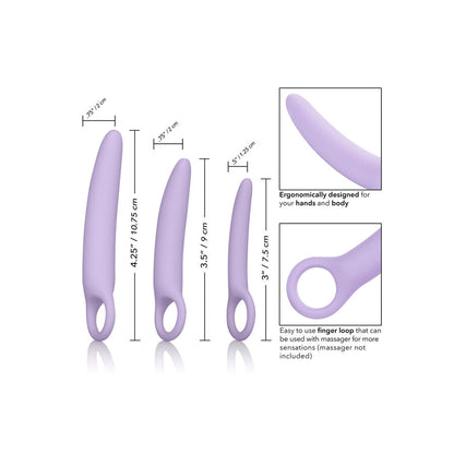 DR LAURA BERMAN ALENA CONJUNTO DE 3 DILATADORES DE SILICONE
