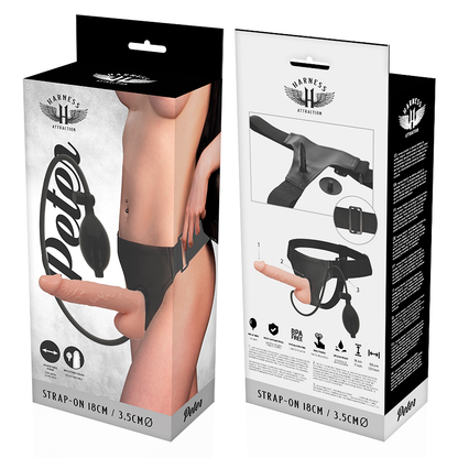 ARNES PETER COM PÊNIS INFLÁVEL 18 CM -O- 3.5 CM