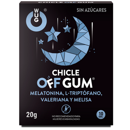 OFF VALERIAN, TRYPTOPHAN, LEMON BALM AND MELATONIN 10 UNITS