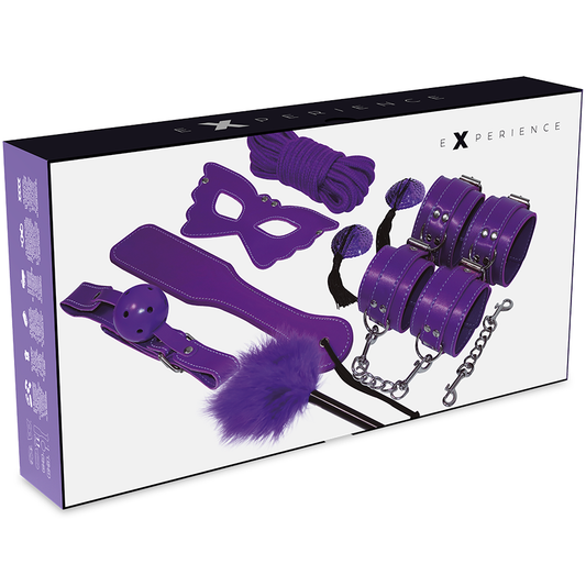 EXPERIÊNCIA BDSM FETISH KIT SÉRIE PURPLE