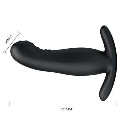 MASSAGEADOR DE PRÓSTATA PRETO RECARREGVEL