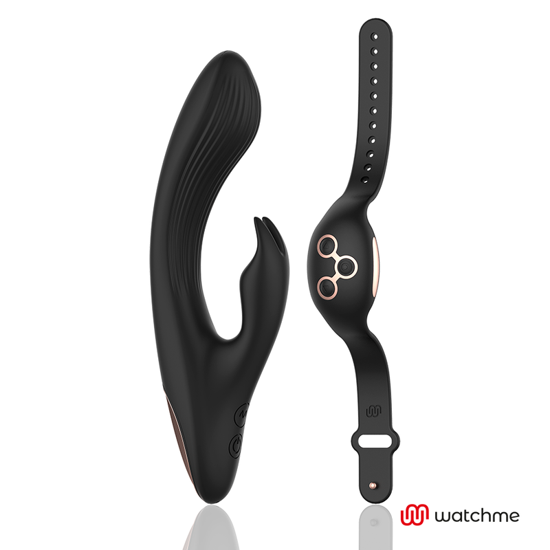 RABBIT TECNOLOGIA DE CONTROLE REMOTO WATCHME PRETO/OURO
