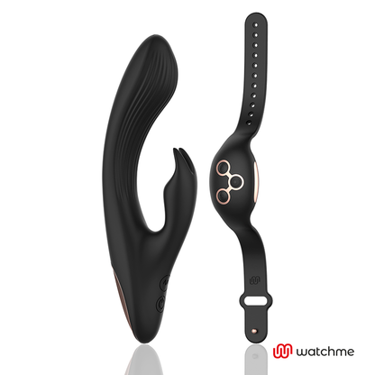 RABBIT TECNOLOGIA DE CONTROLE REMOTO WATCHME PRETO/OURO