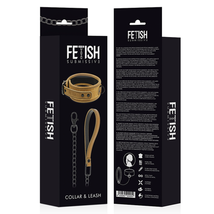 COLAR FORRO DE NEOPRENE COM CORRENTE