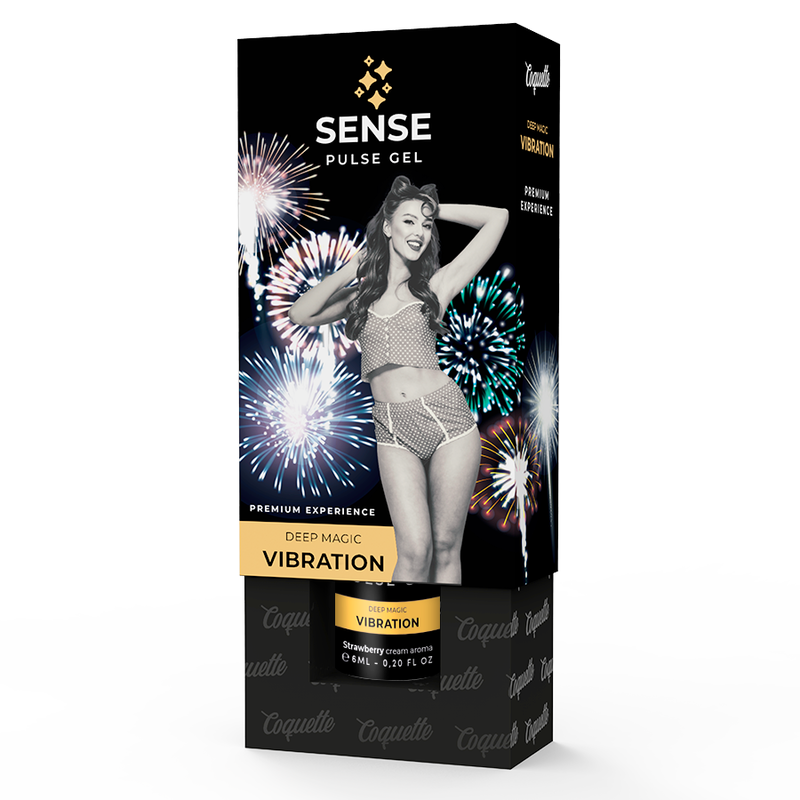 GEL VIBRADOR DE MORANGO PULSE PREMIUM LÍQUIDO 6ML