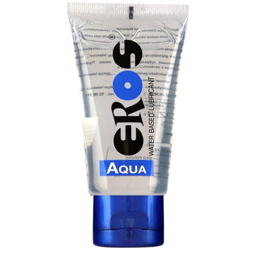 LUBRIFICANTE BASE DE ÁGUA EROS - AQUA