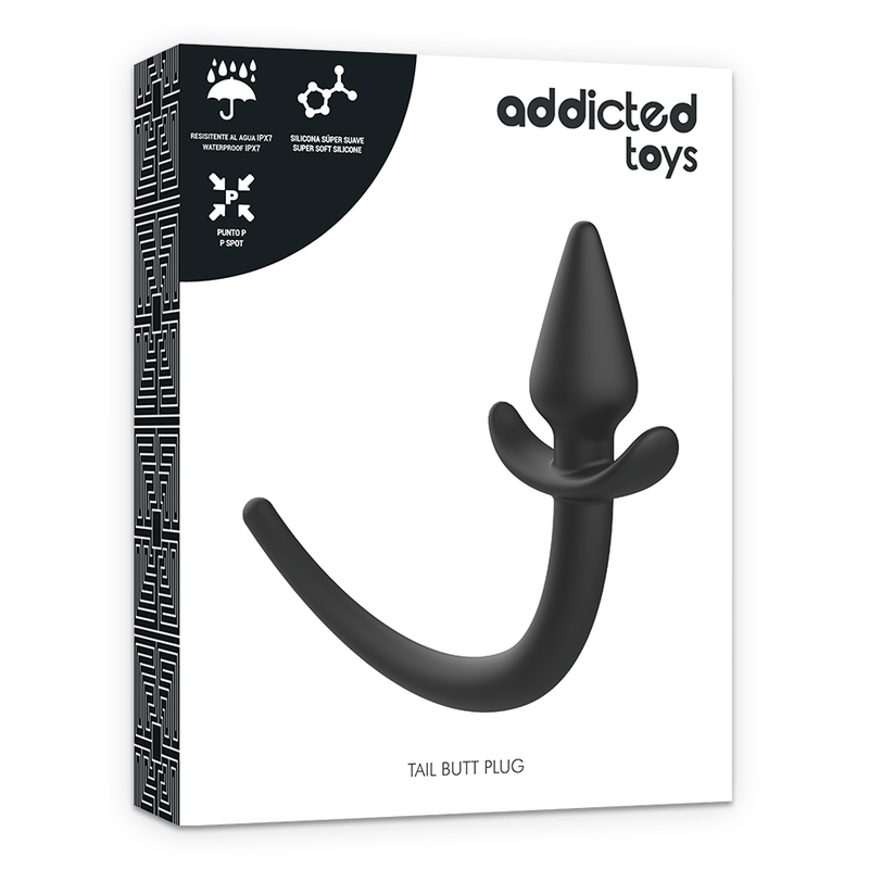 CACHORRO PLUG ANAL SILICONE