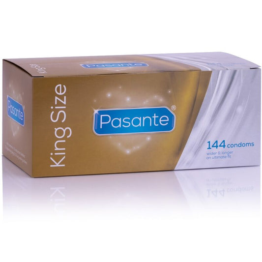PRESERVATIVOS PASANTE CAIXA KING SIZE 144 UNIDADES