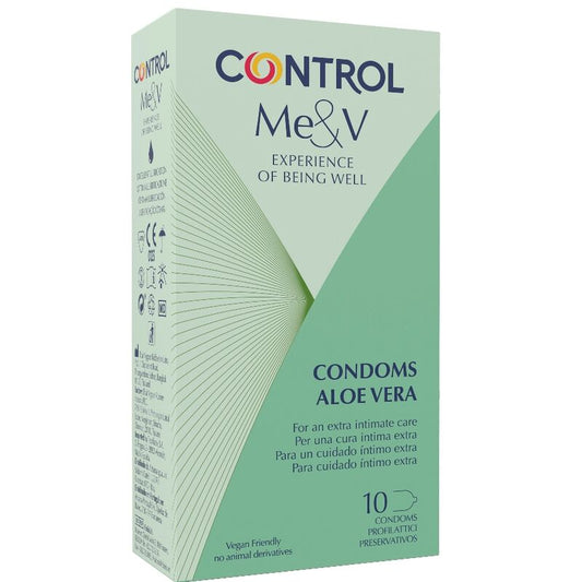 PRESERVATIVOS CONTROL ALOE VERA 10 UNIDADES