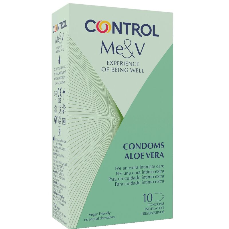 PRESERVATIVOS CONTROL ALOE VERA 10 UNIDADES