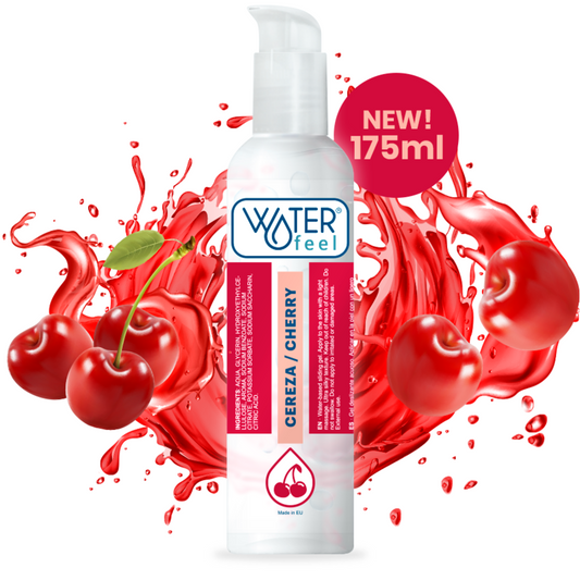 LUBRIFICANTE À BASE DE ÁGUA WATERFEEL CEREJA 175 ML