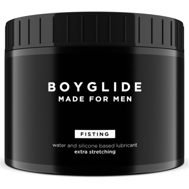 LUBRIFICANTE BOYGLIDE À BASE DE ÁGUA E SILICONE 500 ML