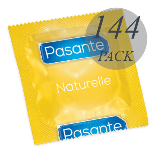 PRESERVATIVOS NATURELLE PASANTE 144 UNIDADES