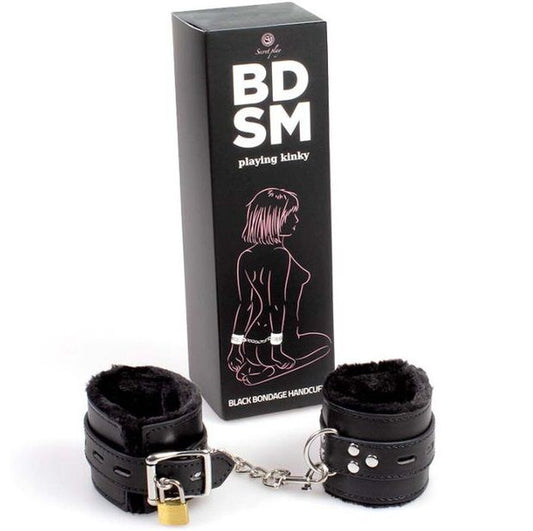 ALGEMAS SECRETPLAY BLACK BONDAGE - COLEÇÃO BDSM