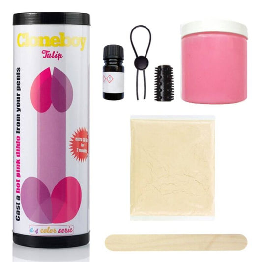 CLONEBOY DILDO TULIPA INTENSE PINK