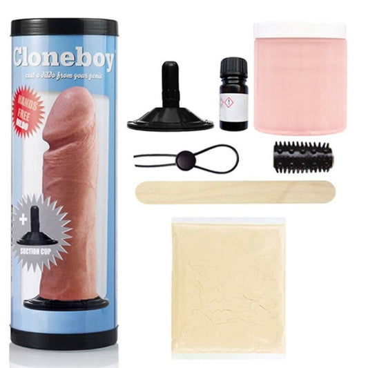 CLONEBOY DILDO & TAMPÃO ROSA