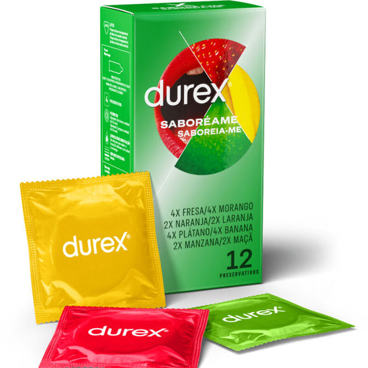 PRESERVATIVOS DUREX SABORES 12 UNIDADES