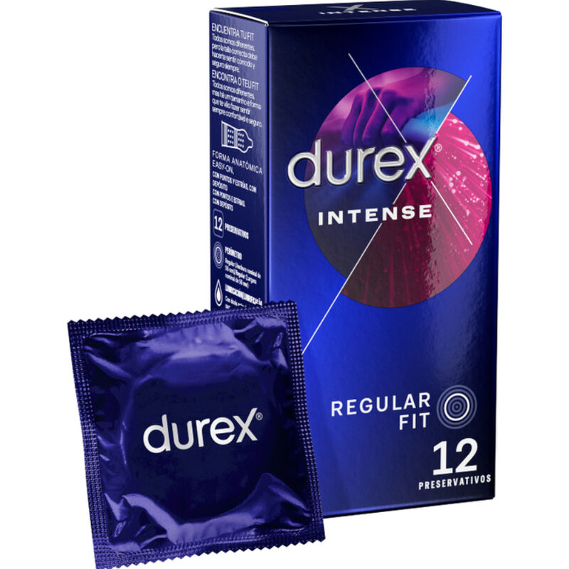DUREX INTENSE ORGASMIC 12 PCS