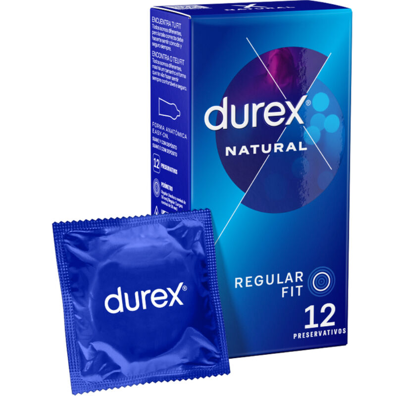 DUREX NATURAL PLUS 12 UNITS