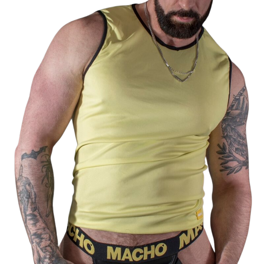 CAMISA AMARELA MACHO