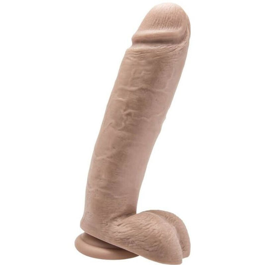 DILDO 25,5 CM COM BOLAS PELE