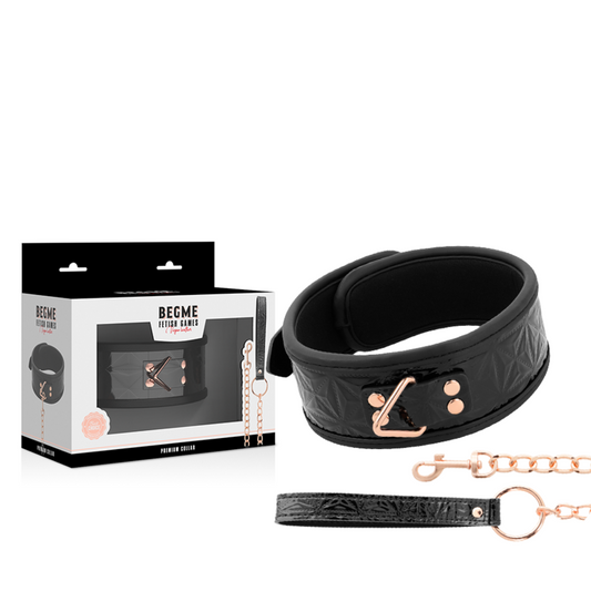 BLACK EDITION PREMIUM COLAR DE COURO VEGAN