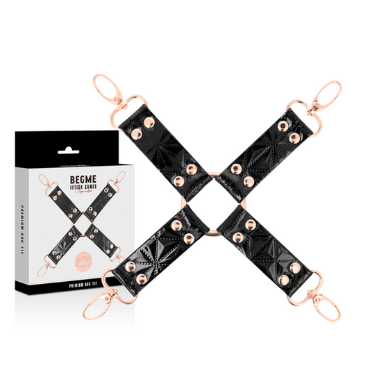 BLACK EDITION HOG TIE DE COURO VEGANO
