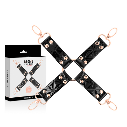 BLACK EDITION HOG TIE DE COURO VEGANO