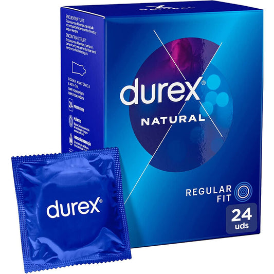 PRESERVATIVOS DUREX NATURAL CLASSIC  3 UNITS