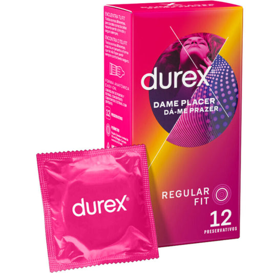 PRESERVATIVOS DUREX DAME PLEASURE 12 UNITS