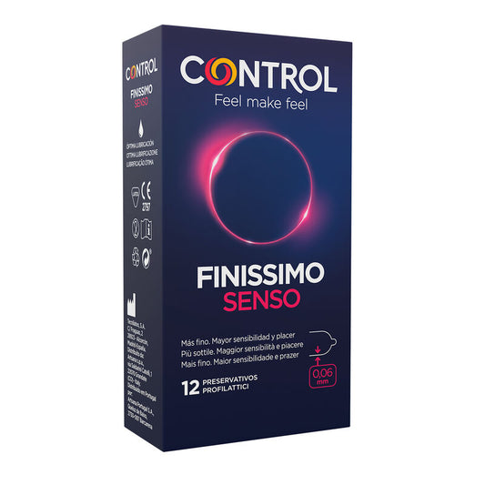 PRESERVATIVOS CONTROL SENSO FINISSIMO