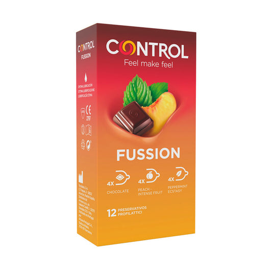 PRESERVATIVOS CONTROL FUSSION  12 UNITS