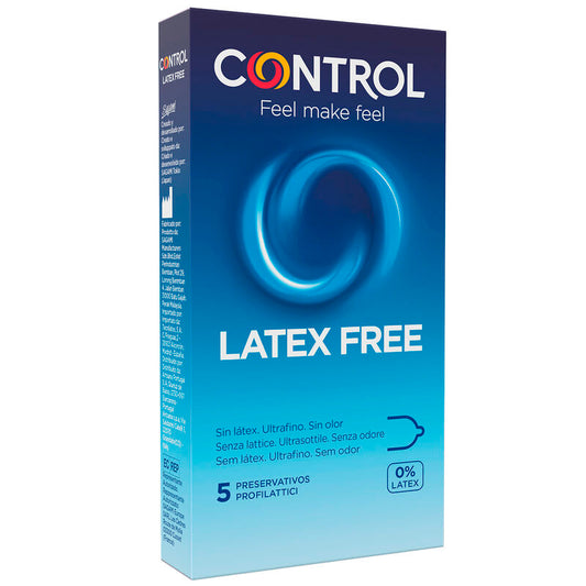 PRESERVATIVOS CONTROL FREE LATEX 5 UNIDADES
