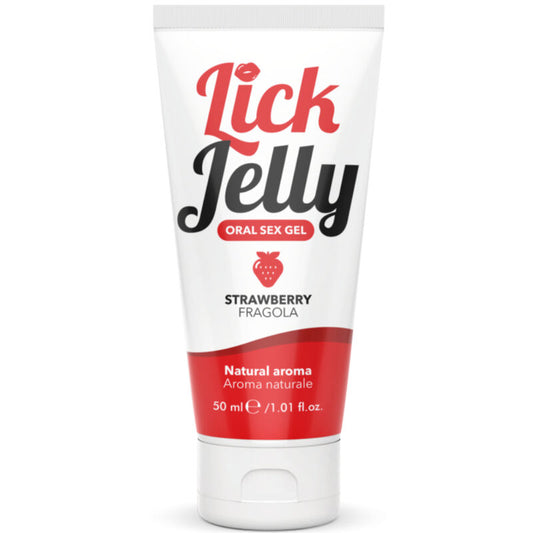 LUBRIFICANTE LICK JELLY MORANGO 50 ML