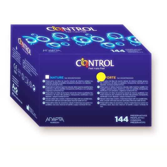 PRESERVATIVOS CONTROL FORTE 144 UNIDADES