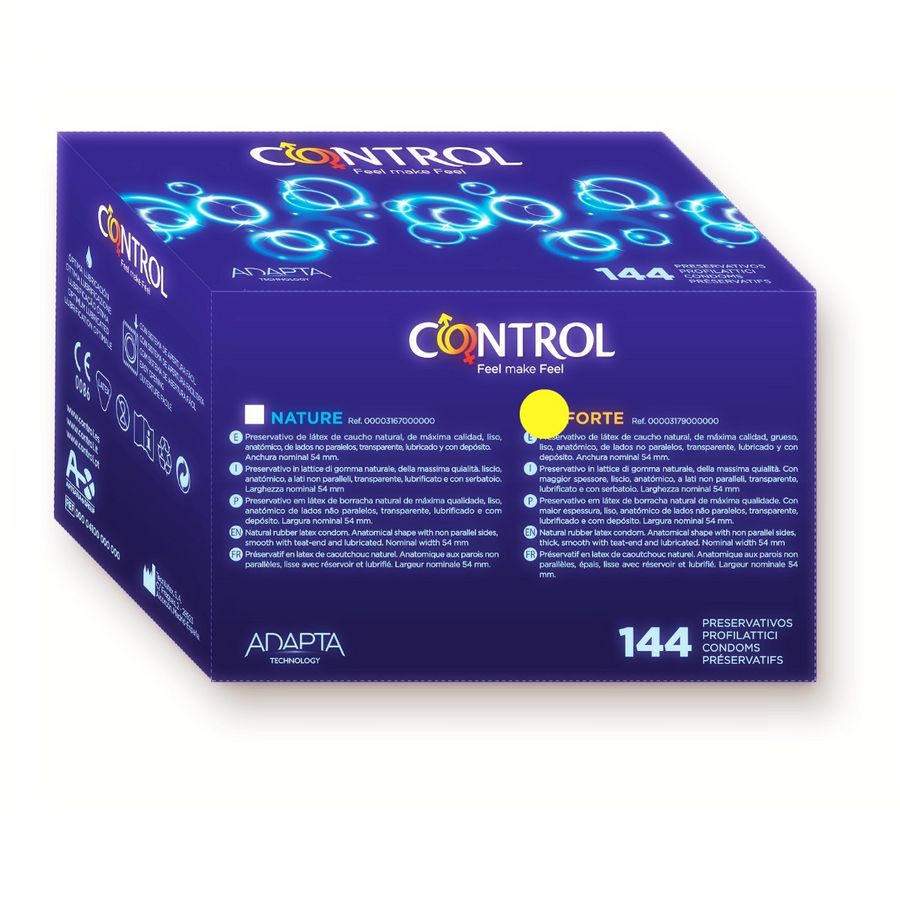 PRESERVATIVOS CONTROL FORTE 144 UNIDADES