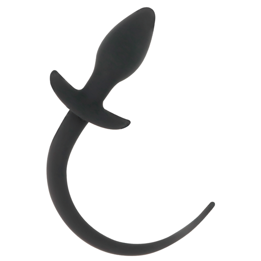 PLUG ANAL 28 CM SILICONE PRETO