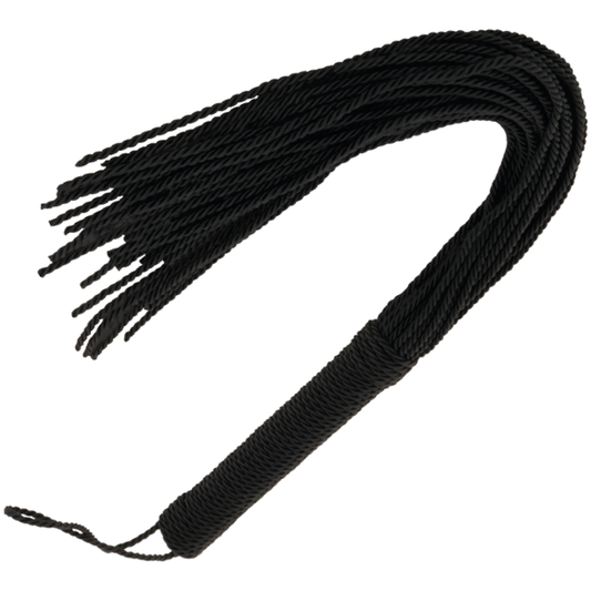 CHICOTE BONDAGE PRETO 50CM