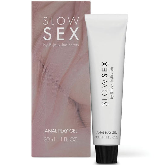 SLOW SEXO ANAL PLAY GEL 30 ML OU DOSE ÚNICA