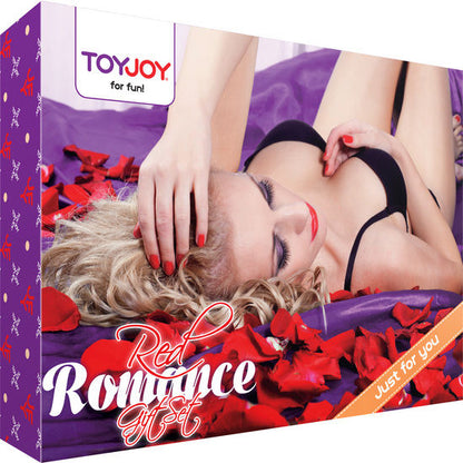 CONJUNTO DE PRESENTE ROMANCE VERMELHO