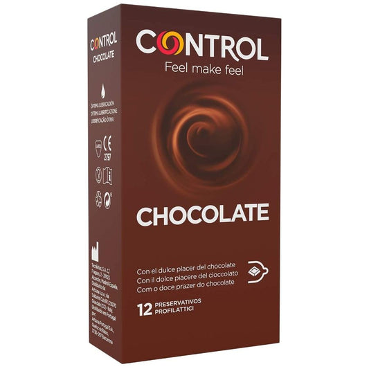 PRESERVATIVOS CONTROL CHOCOLATE 12 UNIDADES