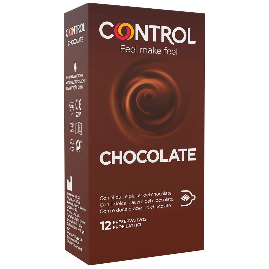 PRESERVATIVOS CONTROL CHOCOLATE 12 UNIDADES