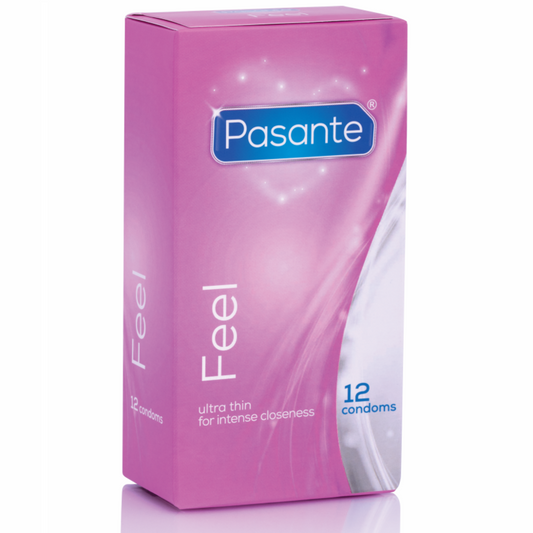 PRESERVATIVOS PASANTE ULTRAFINOS SENSÍVEL 12 UNIDADES