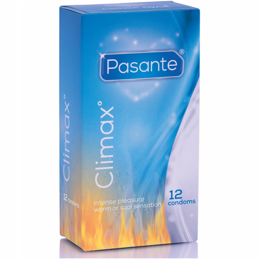 PRESERVATIVO PASANTE 6 EFEITO DE CALOR + 6 EFEITO DE FRESCO / 12 UNIDADES