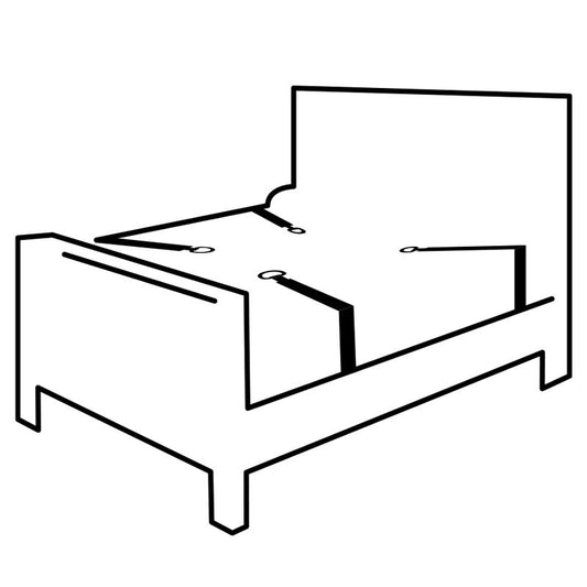 CONJUNTO DE LAÇOS DE CAMA